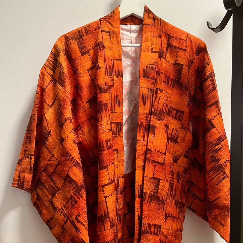 Japanese kimono jacket vintage with perfect condition